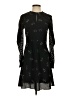 Tibi 100% Viscose Floral Black Cocktail Dress Size 2 - photo 1
