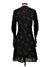 Tibi 100% Viscose Floral Black Cocktail Dress Size 2 - photo 2