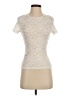 MNG Ivory Short Sleeve Top Size XS - photo 1