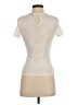MNG Ivory Short Sleeve Top Size XS - photo 2