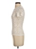MNG Ivory Short Sleeve Top Size XS - photo 5