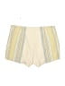 Free People Stripes Ivory Shorts Size 2 - photo 2