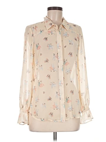 ModCloth Long Sleeve Blouse (view 1)