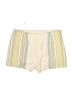 Free People Stripes Ivory Shorts Size 2 - photo 1