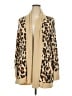 Gibson Animal Print Tan Cardigan Size XXL - photo 1