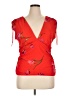 Torrid Red Sleeveless Blouse Size 1X Plus (1) - photo 1
