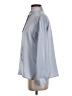 Zara Color Block Blue Long Sleeve Blouse Size XS - photo 5