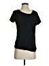 Covington 100% Cotton Black Short Sleeve Top Size S - photo 1