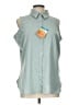 Columbia 100% Polyester Teal Sleeveless Blouse Size L - photo 1