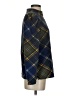 Talbots 100% Polyester Plaid Blue Turtleneck Sweater Size S - photo 4