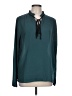 Lulus Teal Long Sleeve Blouse Size L - photo 1