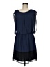 Gianni Bini 100% Polyester Solid Blue Casual Dress Size M - photo 1