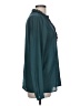 Lulus Teal Long Sleeve Blouse Size L - photo 4