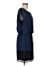 Gianni Bini 100% Polyester Solid Blue Casual Dress Size M - photo 4