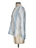 J.Crew 100% Cotton Stripes Blue Long Sleeve Blouse Size 4 - photo 5