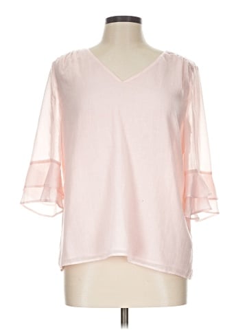 41Hawthorn 3/4 Sleeve Blouse (view 1)
