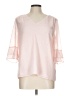 41Hawthorn Pink 3/4 Sleeve Blouse Size L - photo 1