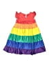Assorted Brands Color Block Purple Dress Size 4 - 5 - photo 2