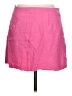 Zara Solid Pink Casual Skirt Size L - photo 2