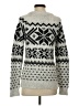 Abercrombie & Fitch Print Silver Pullover Sweater Size S - photo 2