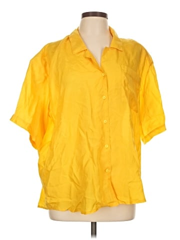 TanJay Short Sleeve Silk Top (view 1)