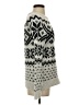 Abercrombie & Fitch Print Silver Pullover Sweater Size S - photo 4