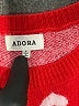 Adora Hearts Red Pullover Sweater Size S - photo 7