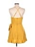 Speechless Yellow Cocktail Dress Size M - photo 2
