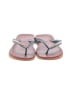 Havaianas Silver Flip Flops Size 6 - photo 2