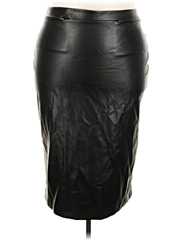 Lane Bryant Faux Leather Skirt (view 1)