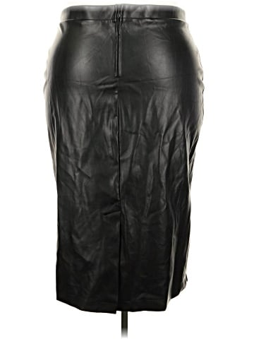 Lane Bryant Faux Leather Skirt (view 2)