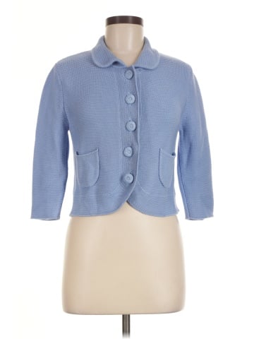 Cotton by Autumn Cashmere 3/4 Sleeve Button-Down Shirt (view 1)