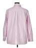 Joan Rivers Checkered-gingham Pink Long Sleeve Button-Down Shirt Size XL - photo 2