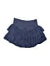 Mustard Seed 100% Polyester Solid Blue Skort Size S - photo 1