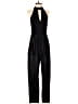 River Island Metallic Black Jumpsuit Size 8 - photo 1