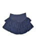 Mustard Seed 100% Polyester Solid Blue Skort Size S - photo 2