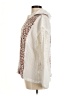 Bibi 100% Cotton White Long Sleeve Top Size M - photo 5