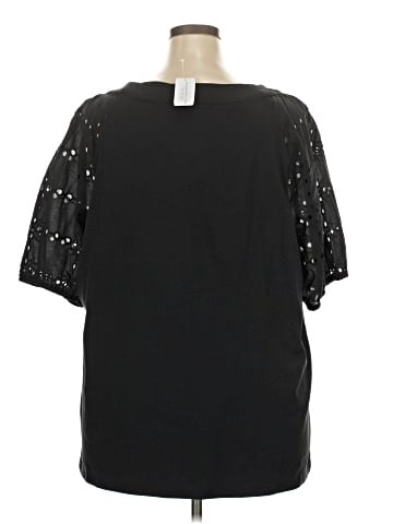 Cj Banks Short Sleeve Blouse (view 2)