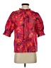 Sugarlips 100% Cotton Red 3/4 Sleeve Blouse Size XS - photo 1
