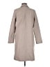 Zara 100% Polyester Gray Coat Size M - photo 2