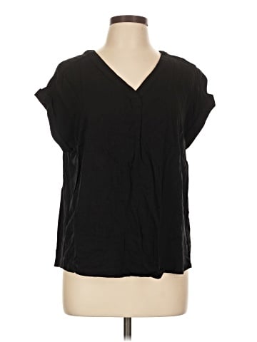 Liz Claiborne Short Sleeve Blouse (view 1)