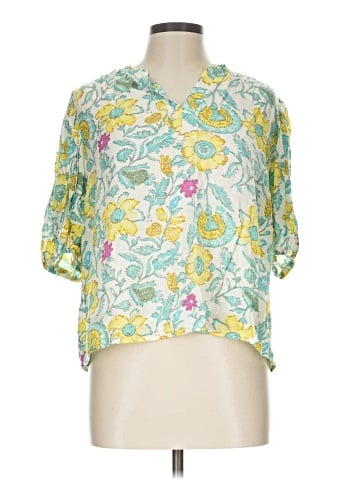 RACHEL Rachel Roy Short Sleeve Blouse (view 1)