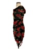 Bebe Floral Black Cocktail Dress Size S - photo 5