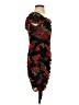 Bebe Floral Black Cocktail Dress Size S - photo 4