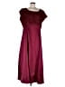 Michaelangelo Burgundy Cocktail Dress Size 20 - photo 1