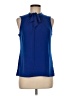 Liz Claiborne Blue Sleeveless Blouse Size M - photo 1