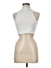 Topshop Silver Tank Top Size 6 - photo 1