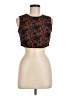 Topshop Brown Sleeveless Blouse Size 6 - photo 1