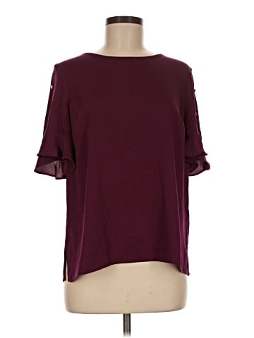 Liz Claiborne Short Sleeve Blouse (view 1)