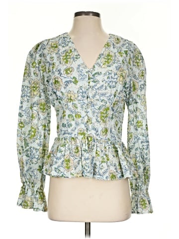 7 For All Mankind 3/4 Sleeve Blouse (view 1)